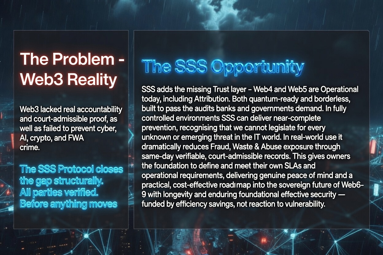 The Problem - The Opportunity